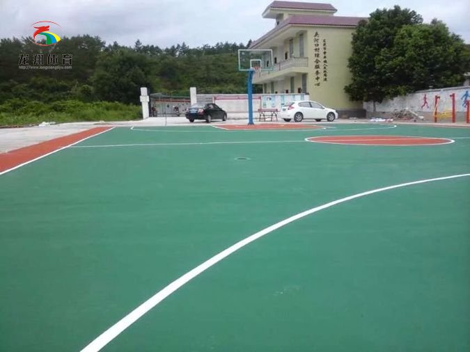 韶關河口村委丙烯酸球場